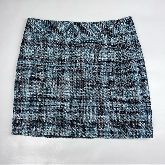 Loft Petite Womens Tweed Skirt Sz 10P - Picture 8 of 9